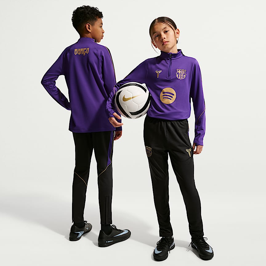 F.C. Barcelona Home Older Kids' Nike Dri-FIT Football Hooded
